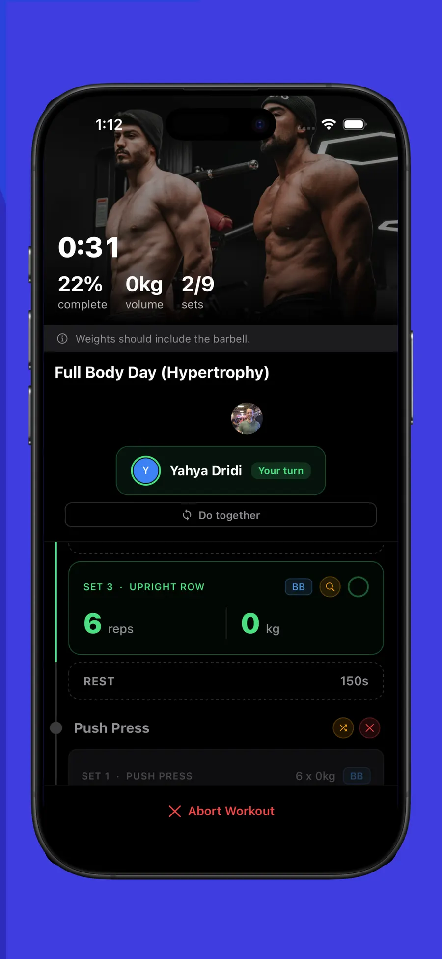 Train together and log it