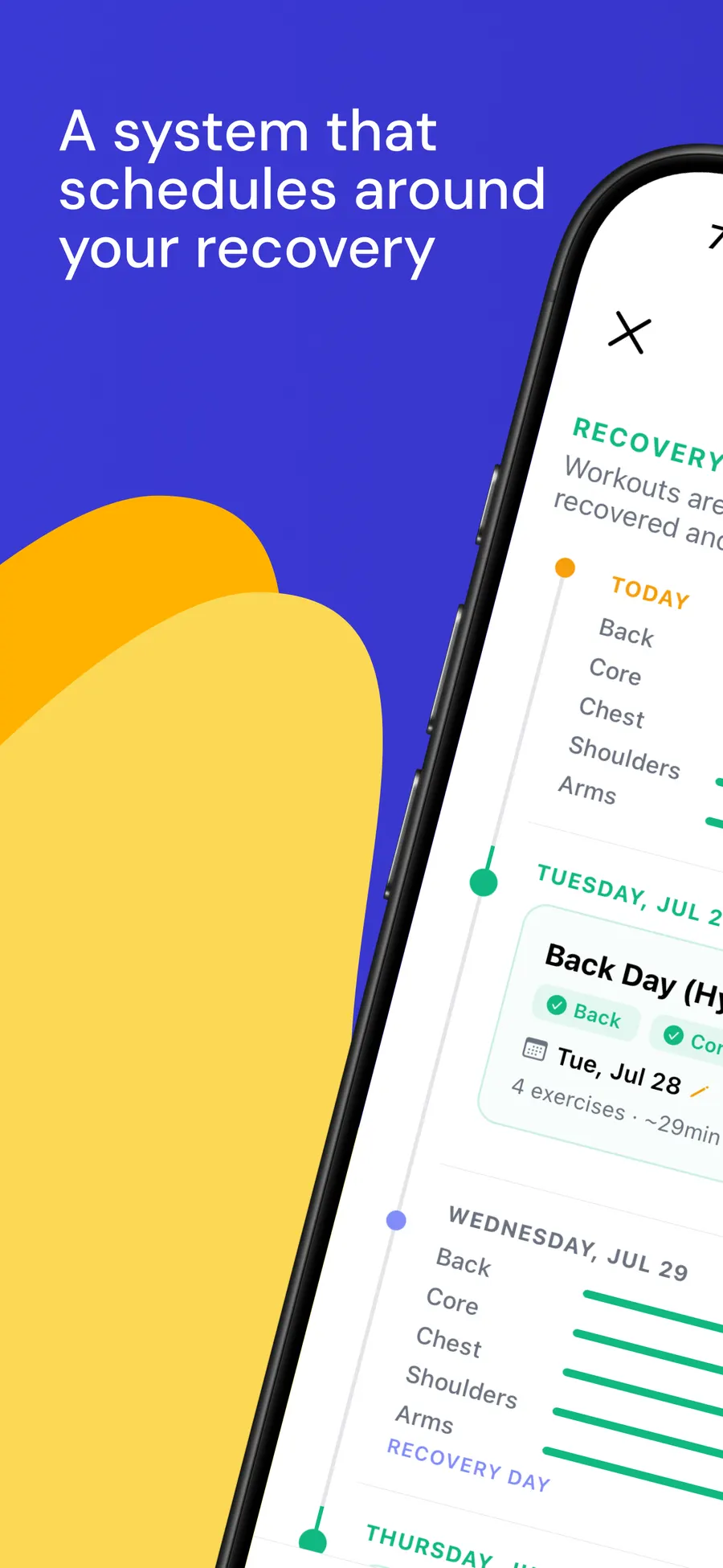 Training That Follows Your Recovery